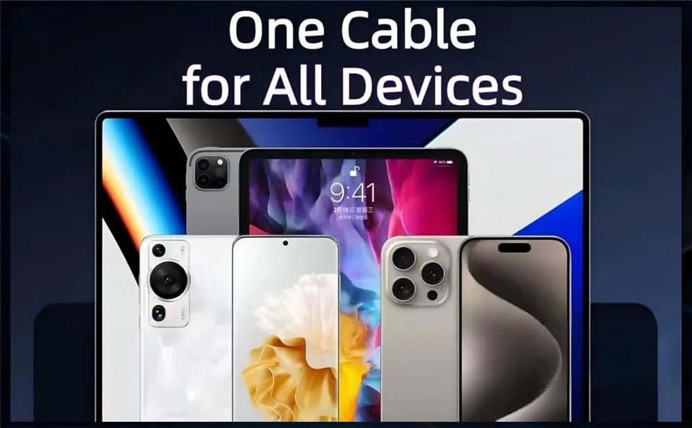 240W Fast Charging Cable with Built - In Phone Stand - BeyoutifulSpot®