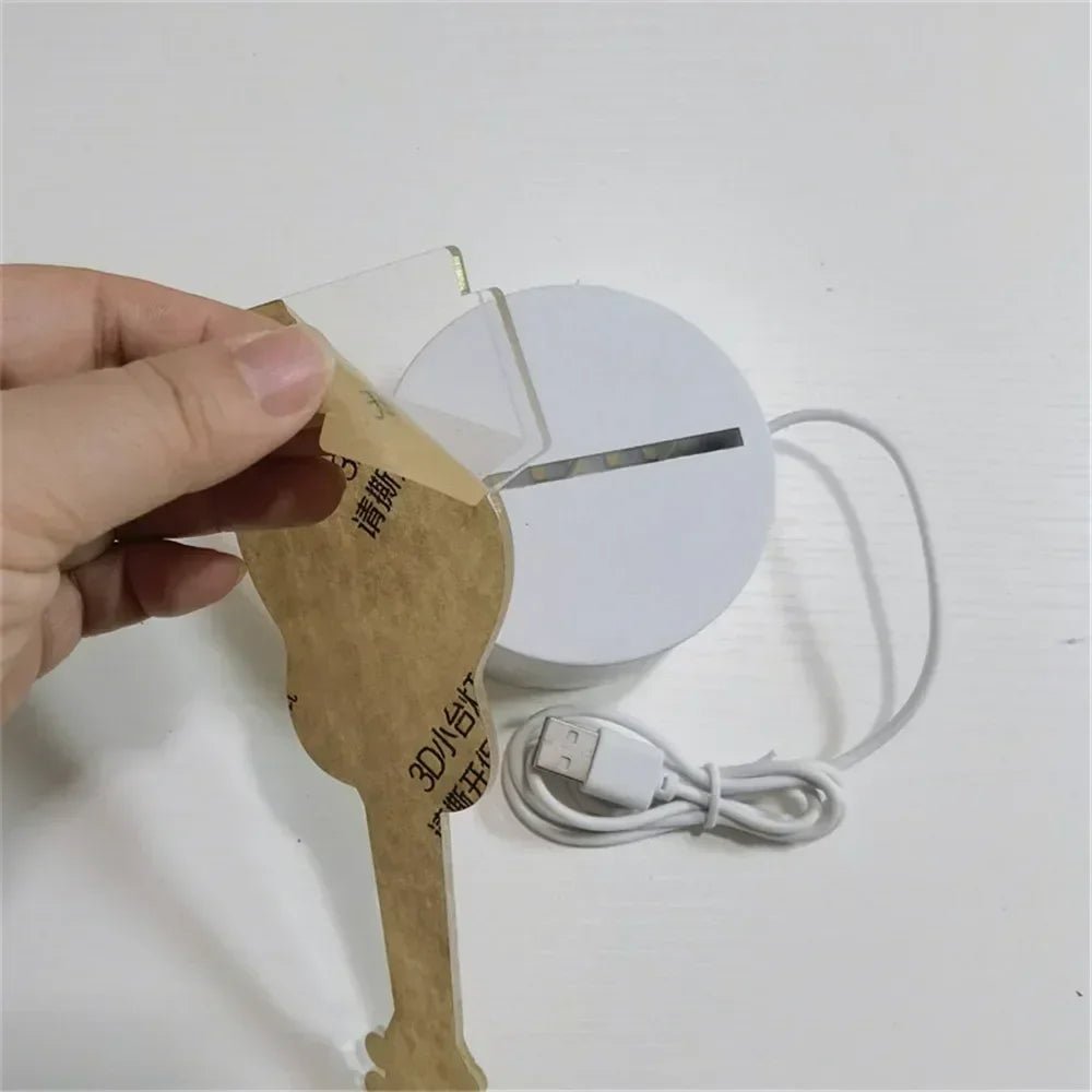 3D LED Eid Mubarak Light - Ramadan Decoration Table Lamp - BeyoutifulSpot®