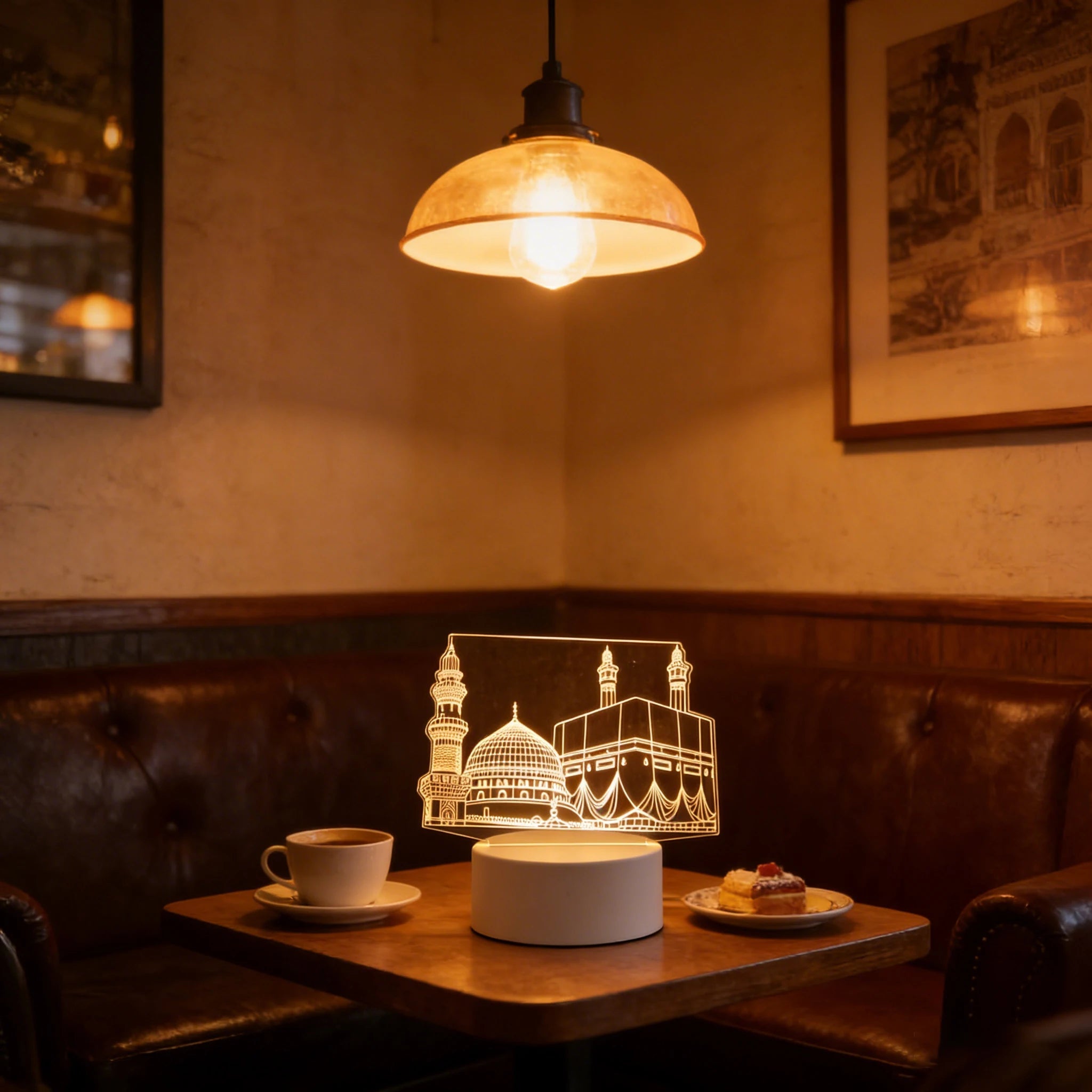 3D LED Eid Mubarak Light - Ramadan Decoration Table Lamp - BeyoutifulSpot®