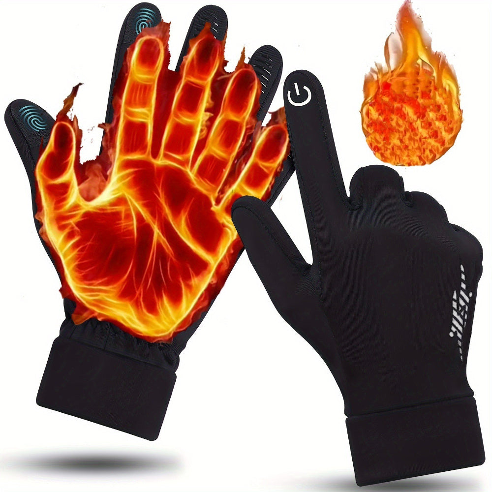 Winter Thermal Touchscreen Gloves – Warm, Windproof & Smartphone Friendly