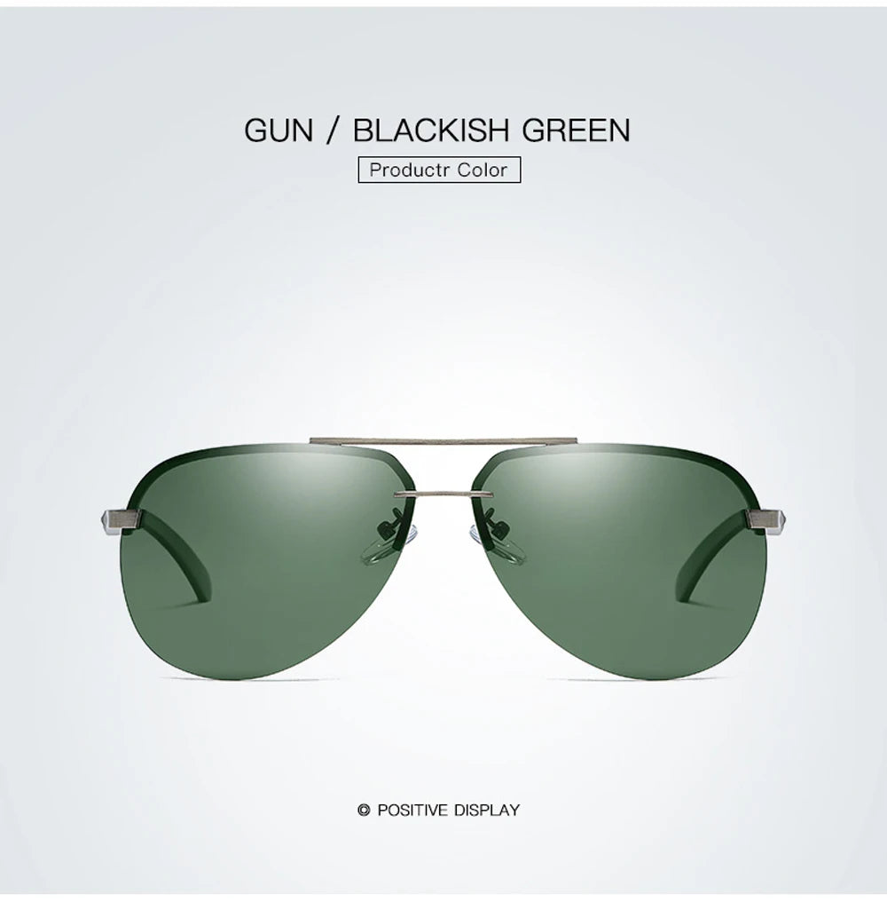 Polarized Aviator Sunglasses — Unisex Driving Edition