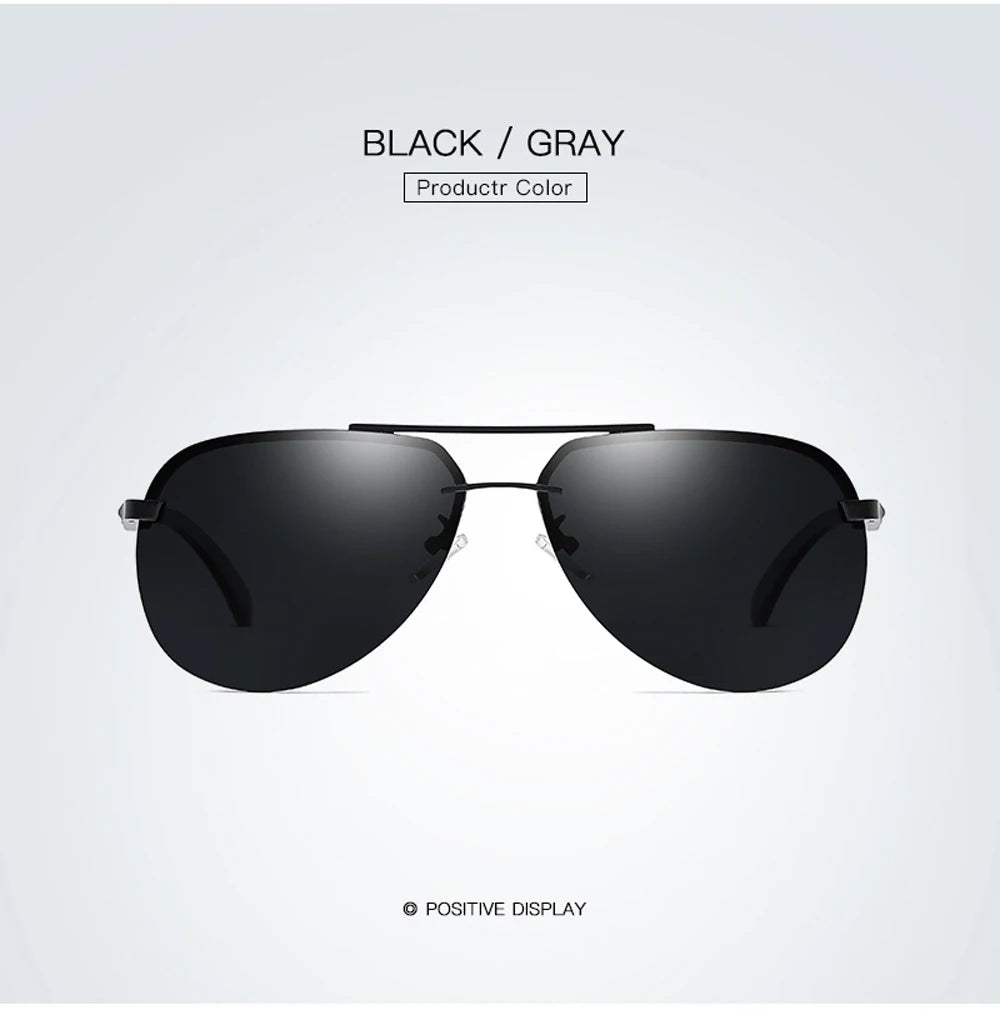 Polarized Aviator Sunglasses — Unisex Driving Edition