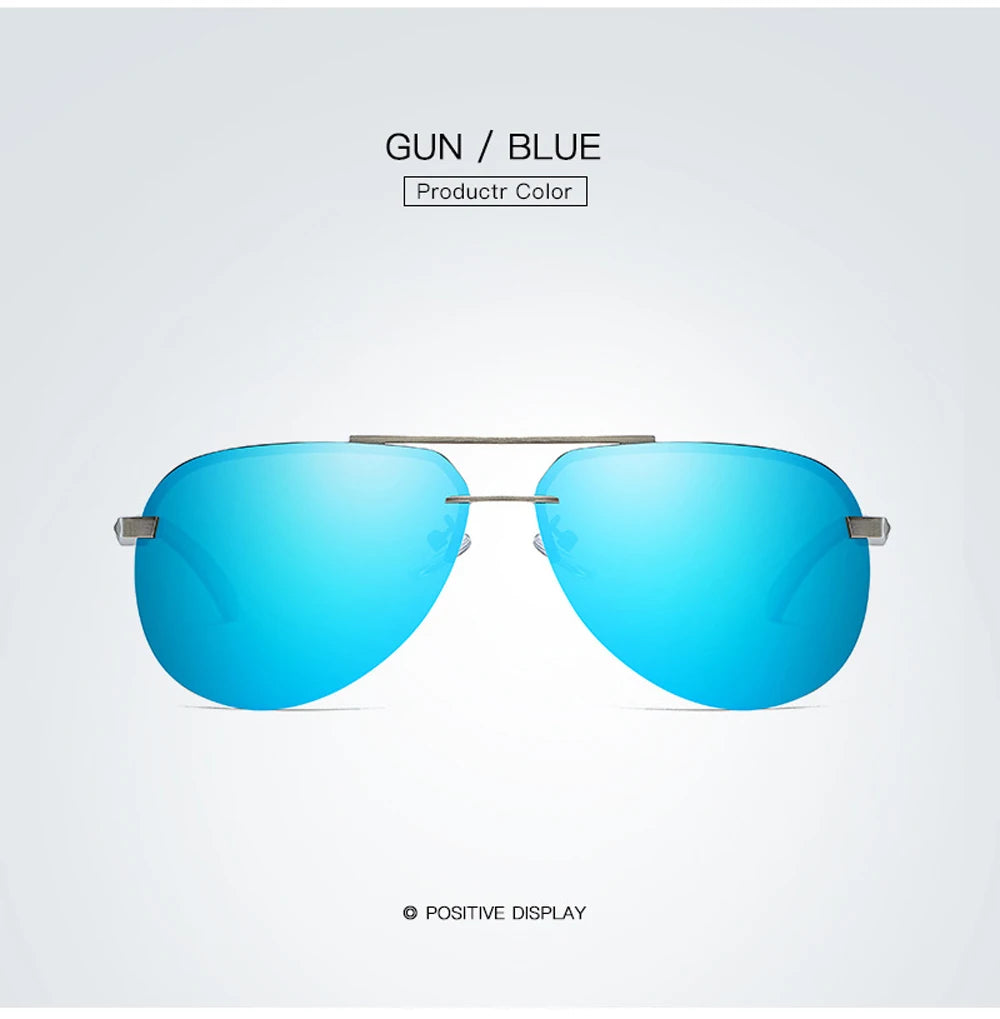 Polarized Aviator Sunglasses — Unisex Driving Edition
