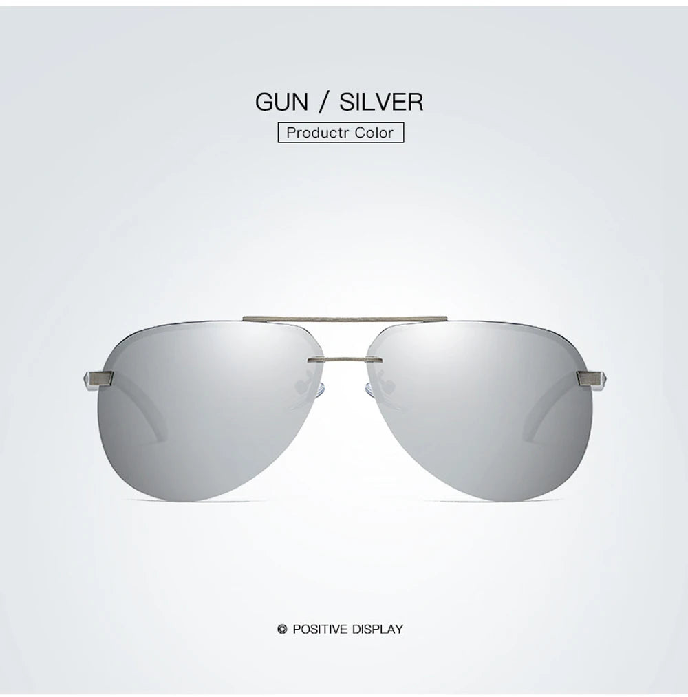 Polarized Aviator Sunglasses — Unisex Driving Edition