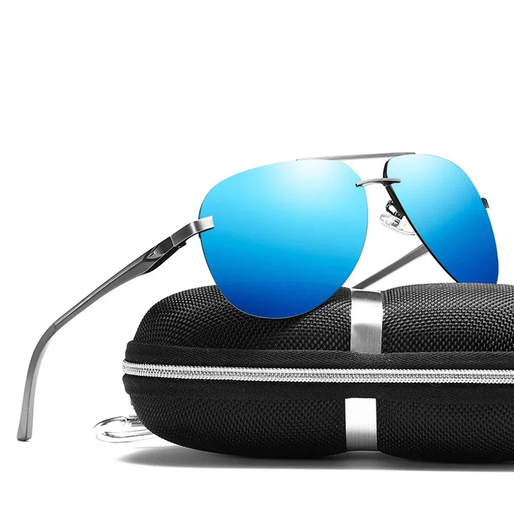 Polarized Aviator Sunglasses — Unisex Driving Edition