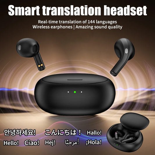 Bluetooth Earphones Waterproof Noise Cancelling True Wireless Tws Clip Ear ENC HD Call sport Earbuds Wireless Headset  For Sport