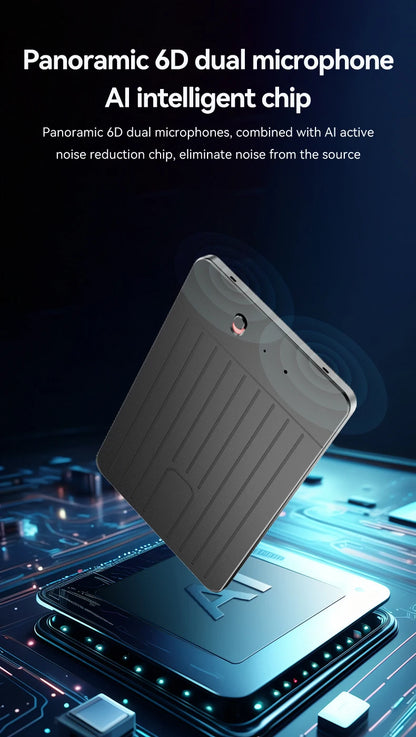 Intelligent AI ChatGPT-4 App Phone Call Voice Recorder 8-128GB Transcribe Summarize Sound Device Audio Dictaphone