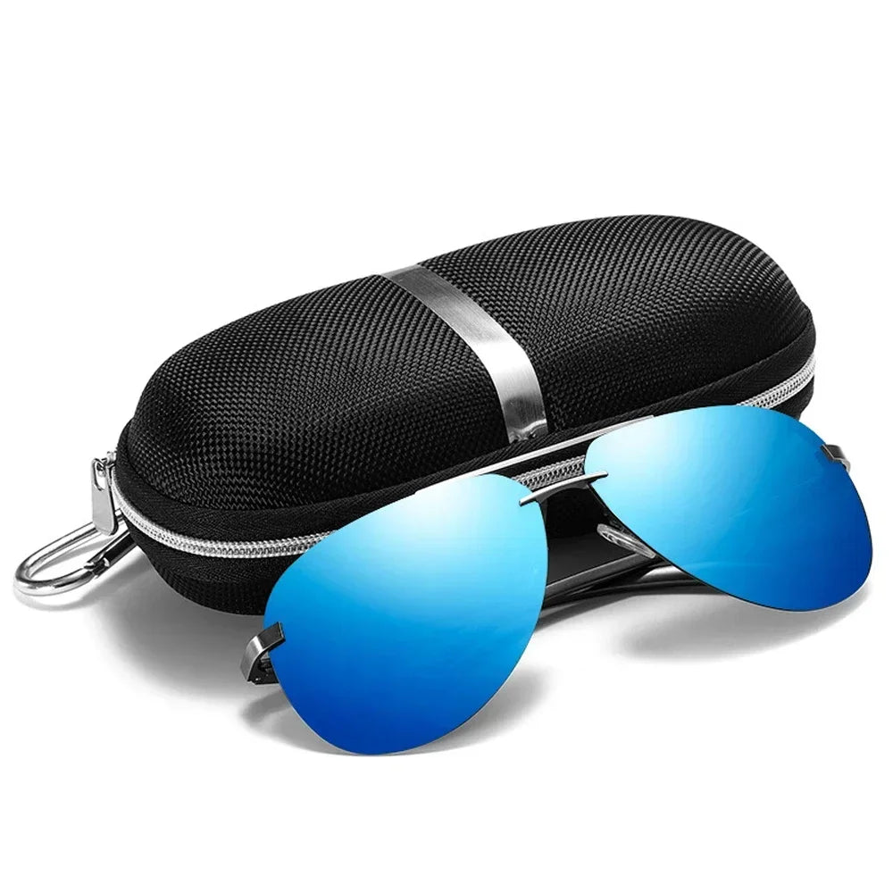 Polarized Aviator Sunglasses — Unisex Driving Edition