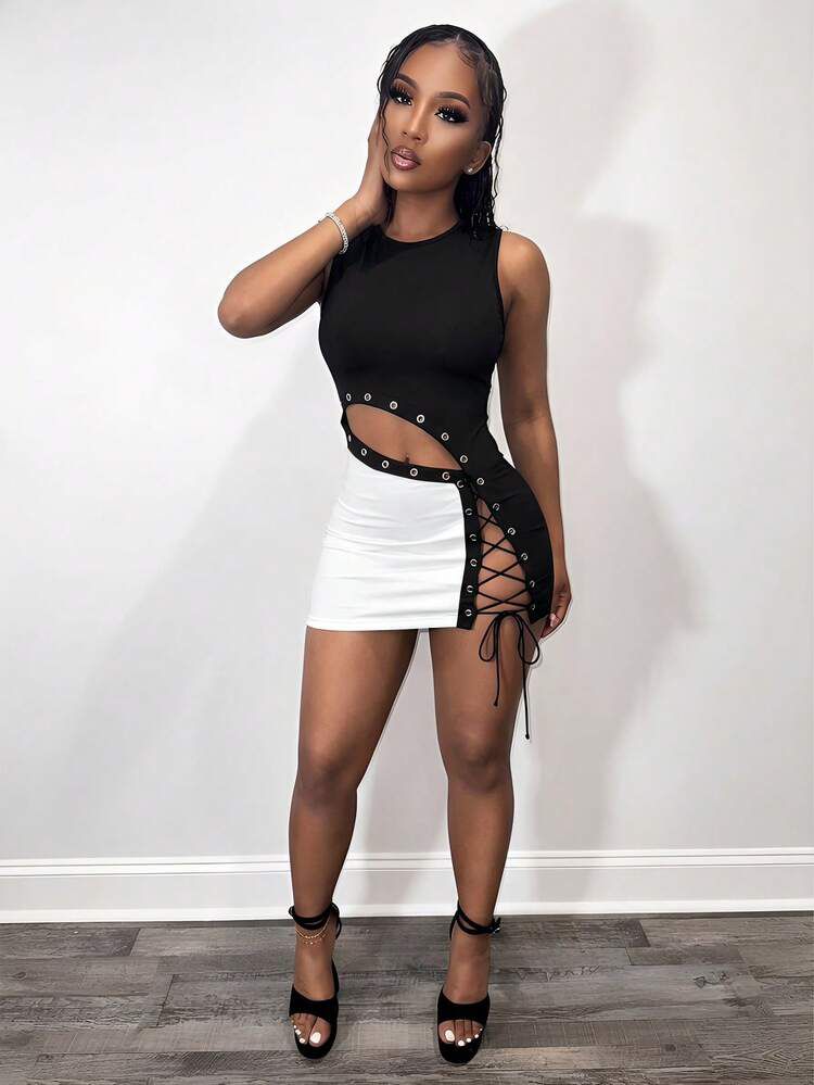 Allure Midnight Backless Dress