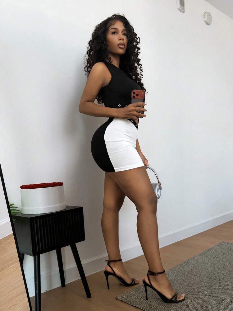 Allure Midnight Backless Dress
