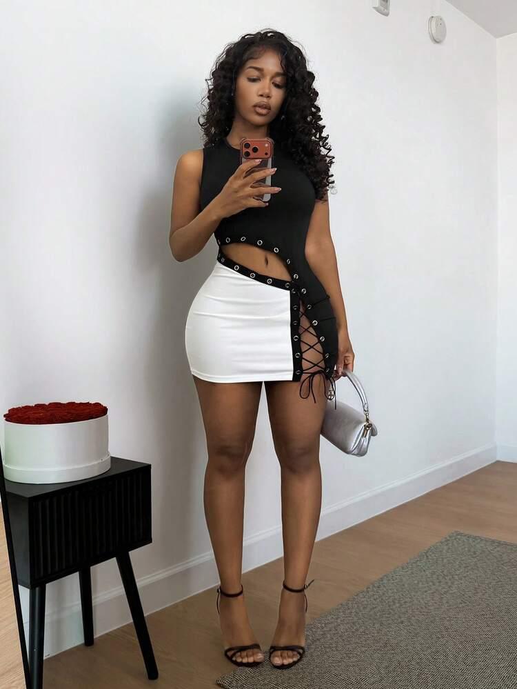 Allure Midnight Backless Dress