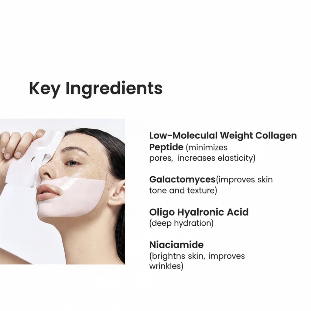 Bio Collagen Facial Mask - Deep Hydration - BeyoutifulSpot®