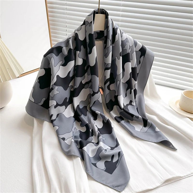 Cashmere Soft Silk - Feel Square Scarf - BeyoutifulSpot®
