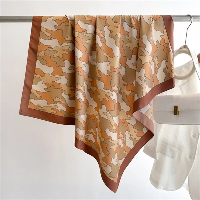 Cashmere Soft Silk - Feel Square Scarf - BeyoutifulSpot®