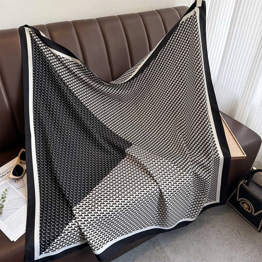 Cashmere Soft Silk - Feel Square Scarf - BeyoutifulSpot®