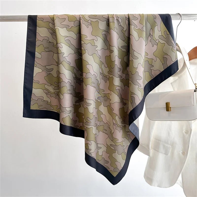 Cashmere Soft Silk - Feel Square Scarf - BeyoutifulSpot®