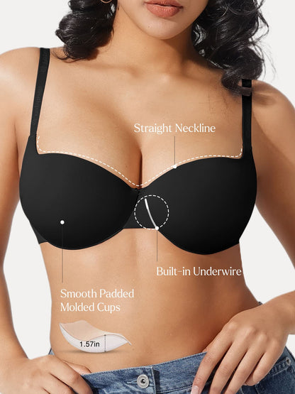 Cloud Balconette Push-Up Bra - BYS