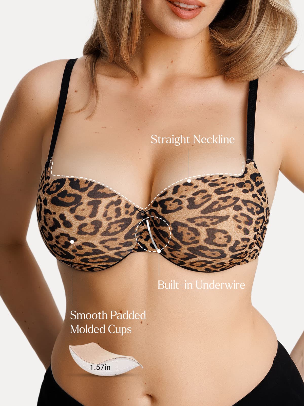Cloud Balconette Push-Up Bra - BYS