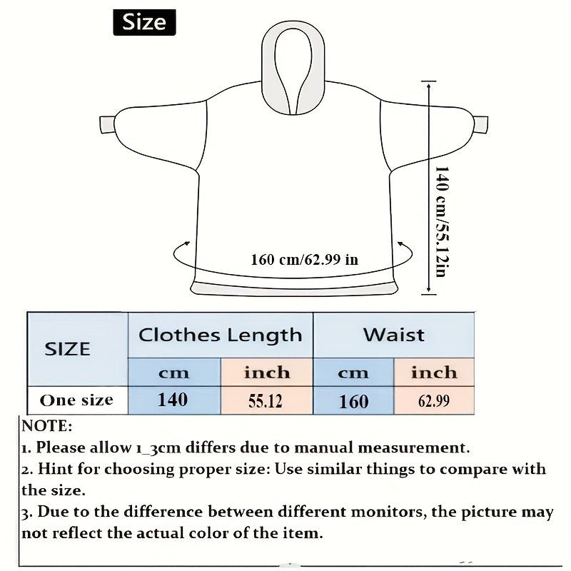 Cozy Wearable Blanket Hoodie - BeyoutifulSpot®