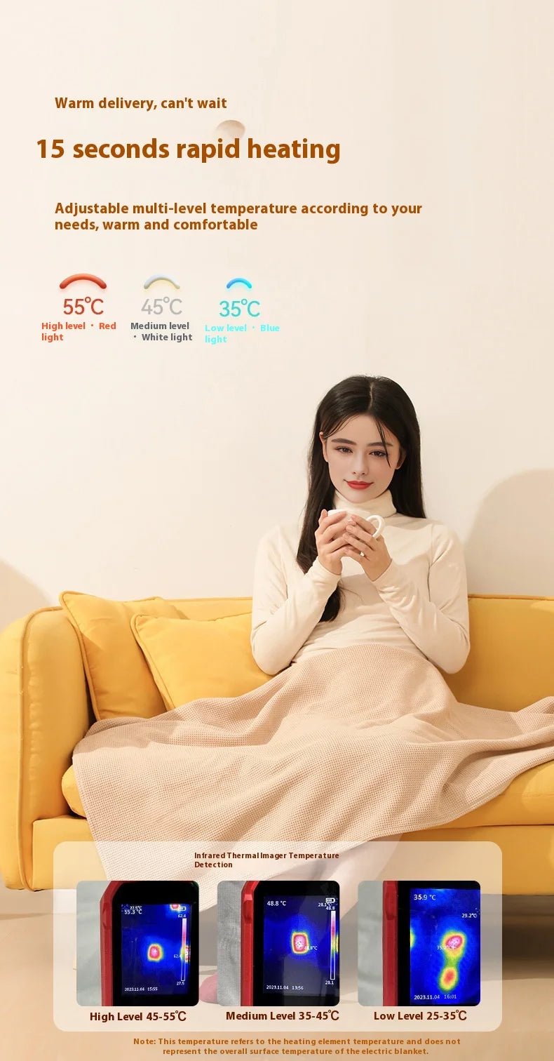 CozyHeat USB Warming Shawl - BeyoutifulSpot®