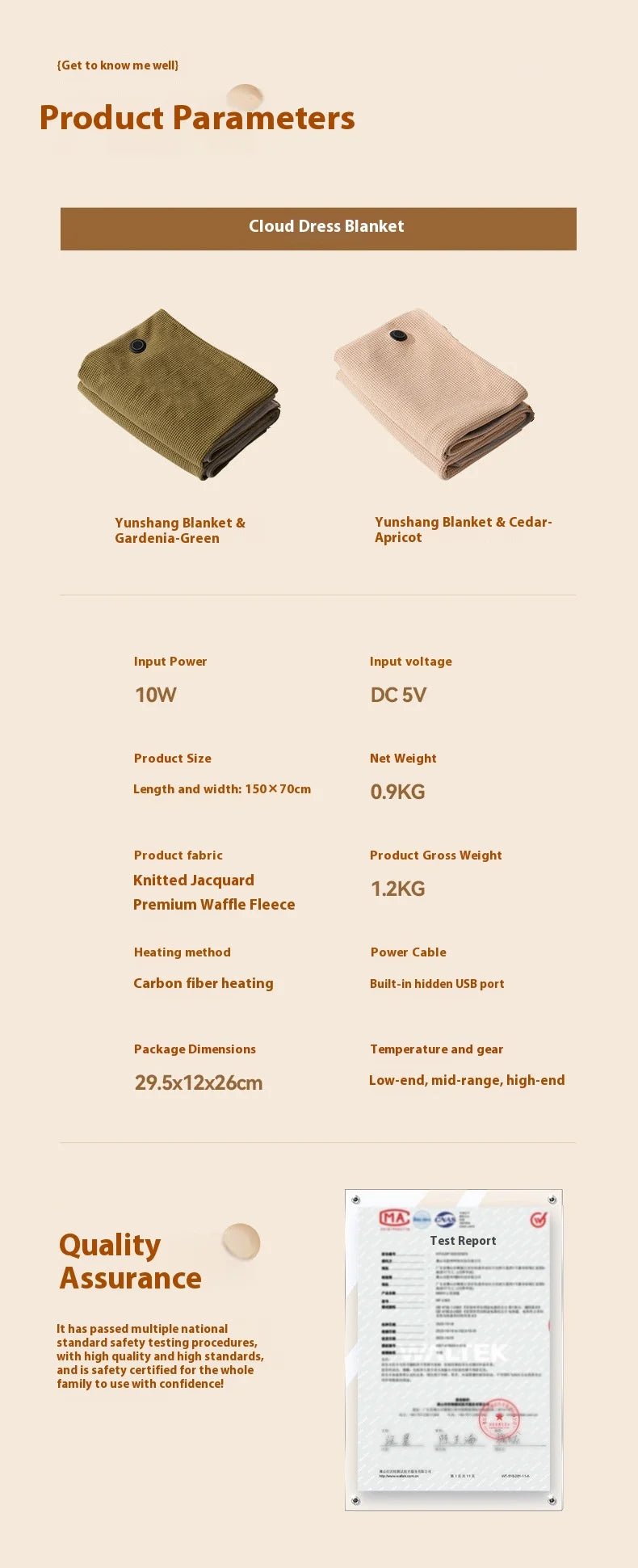 CozyHeat USB Warming Shawl - BeyoutifulSpot®