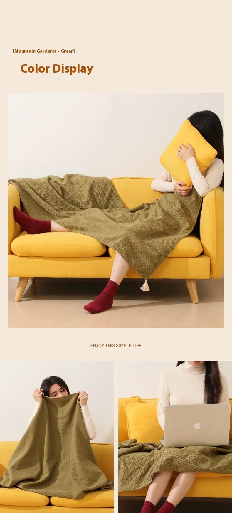 CozyHeat USB Warming Shawl - BeyoutifulSpot®