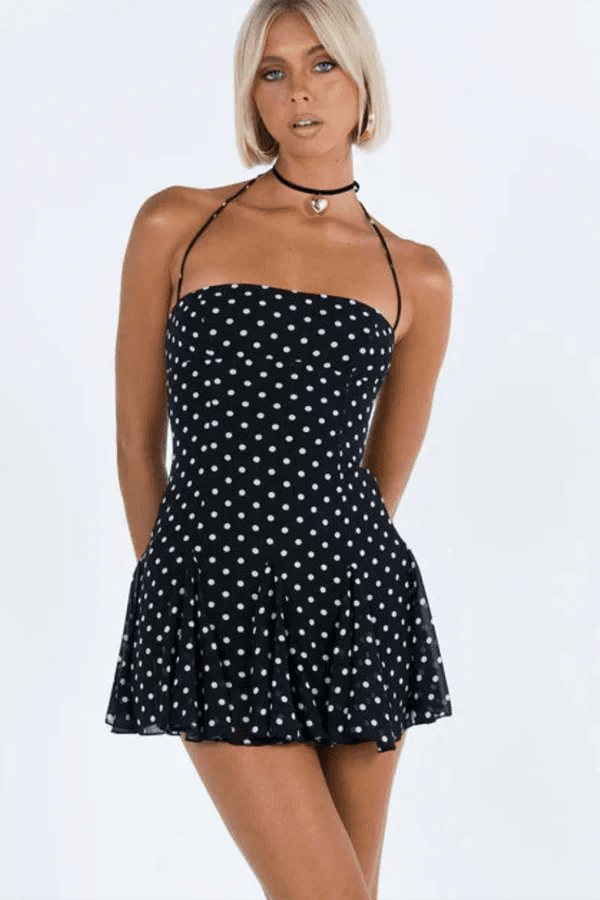 Dotted Darling Elegance Dress - BYS