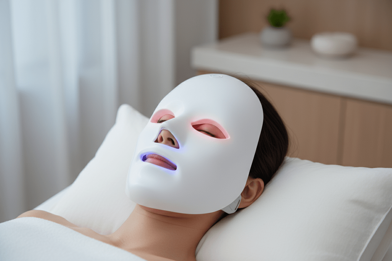 Glowskin 7 - Color LED Face & Neck Mask - BeyoutifulSpot®