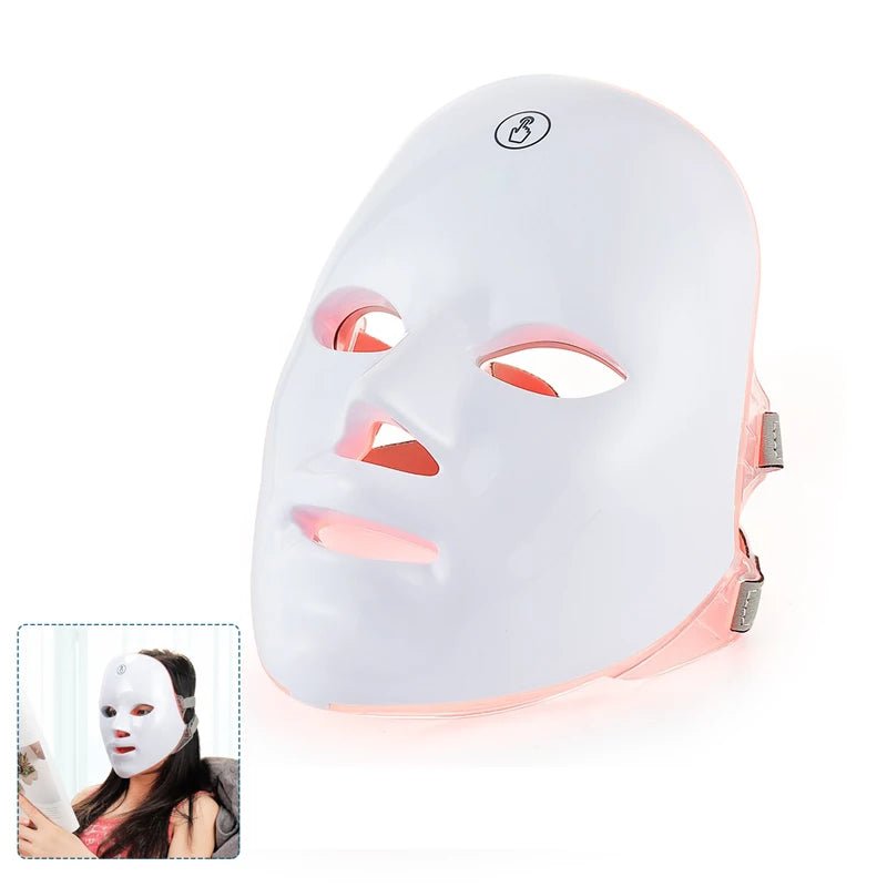 Glowskin 7 - Color LED Face & Neck Mask - BeyoutifulSpot®