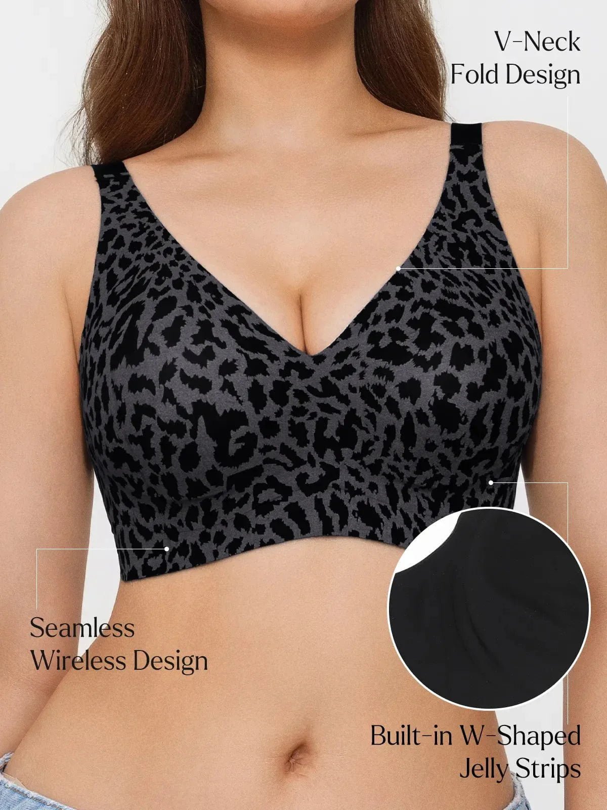 Jelly Comfort Wireless Support Bra - BYS