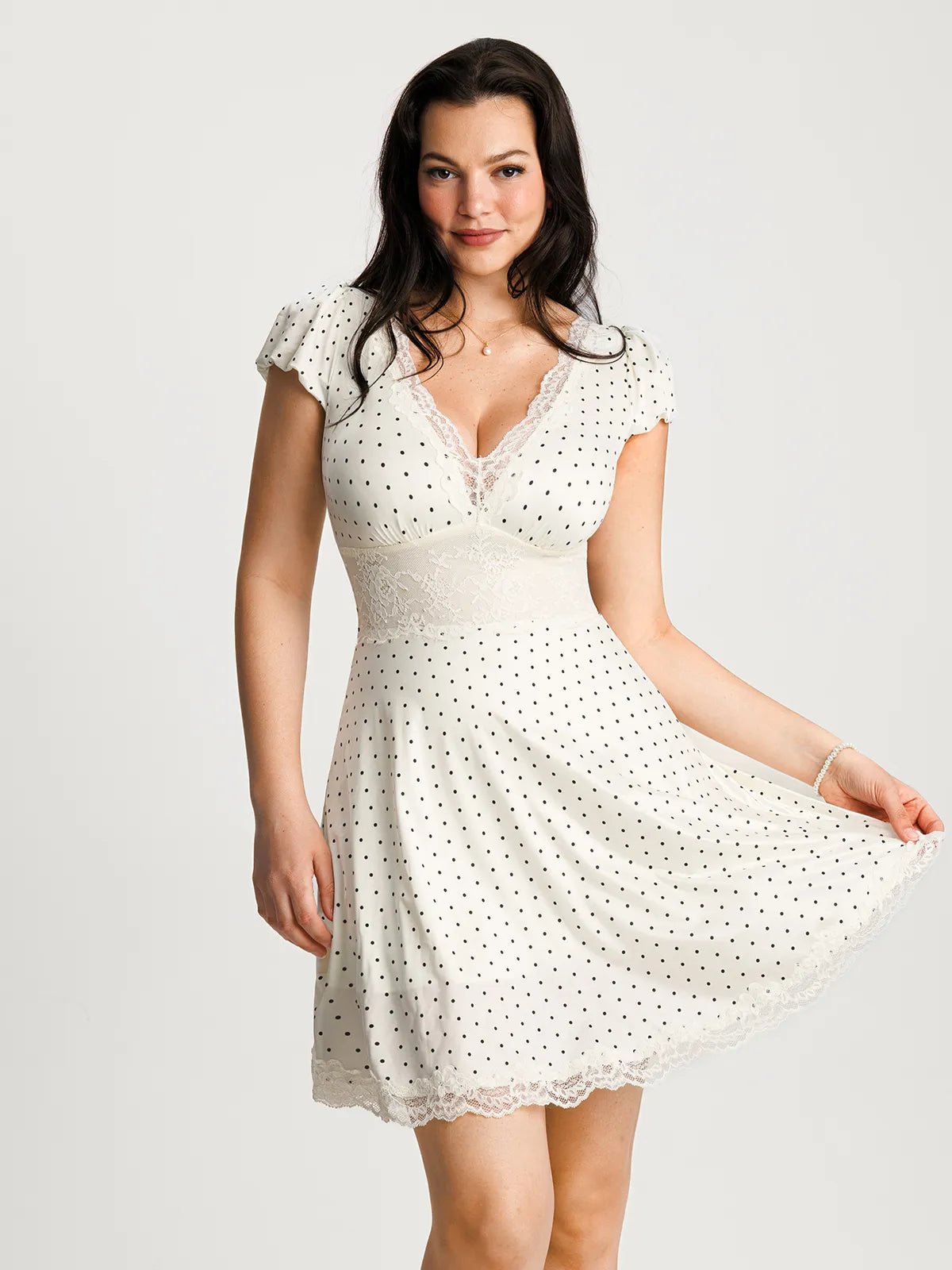 Juliette Lace Sculpting Mini Dress - BYS