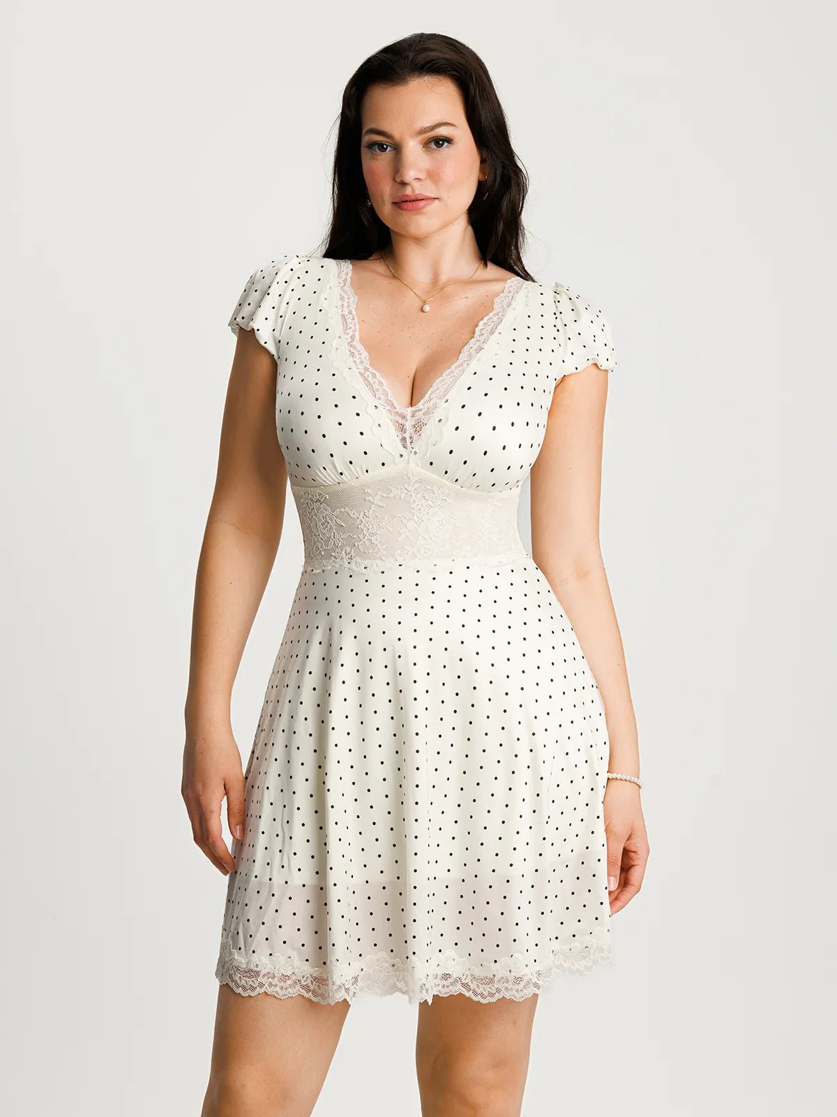 Juliette Lace Sculpting Mini Dress - BYS