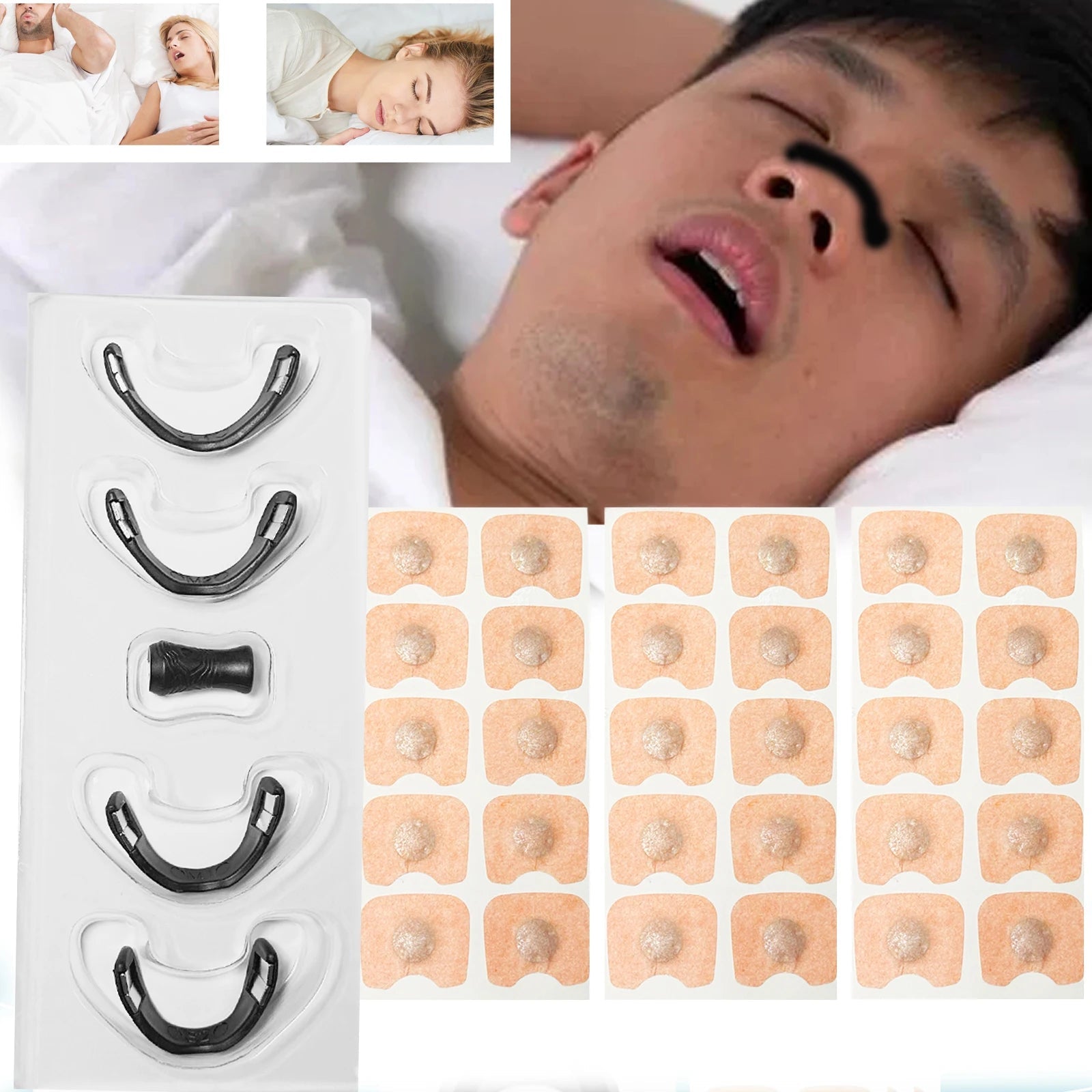 Magnetic Anti - Snoring Nasal Strips - BeyoutifulSpot®