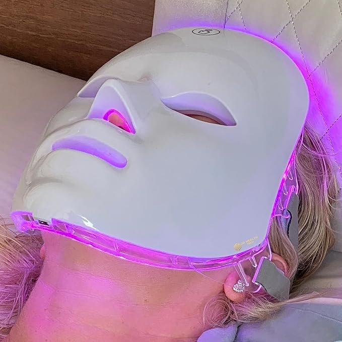 PhotonCare Pro™ – 7 - Color LED Face & Neck Mask | Clinical - Grade Light Therapy for Firmer, Younger - Looking Skin - BeyoutifulSpot®