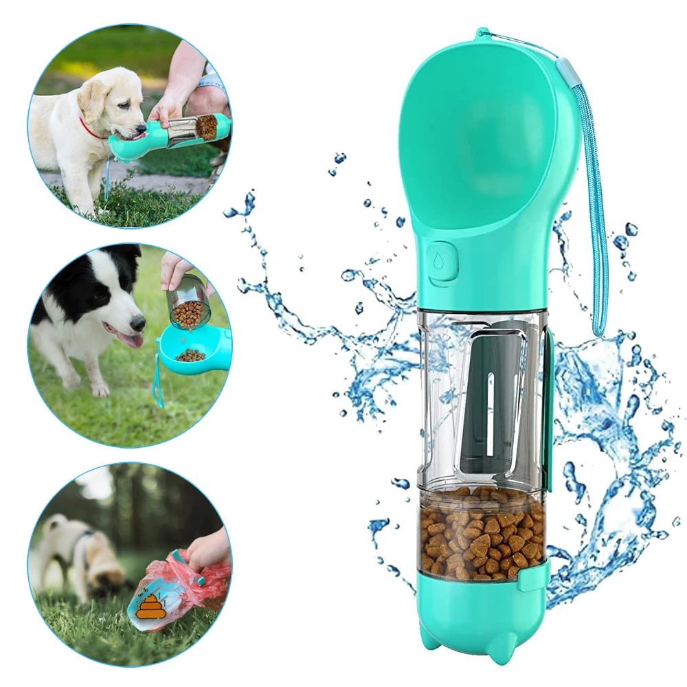 Portable Pet Water Bottle with Dispenser - BeyoutifulSpot®