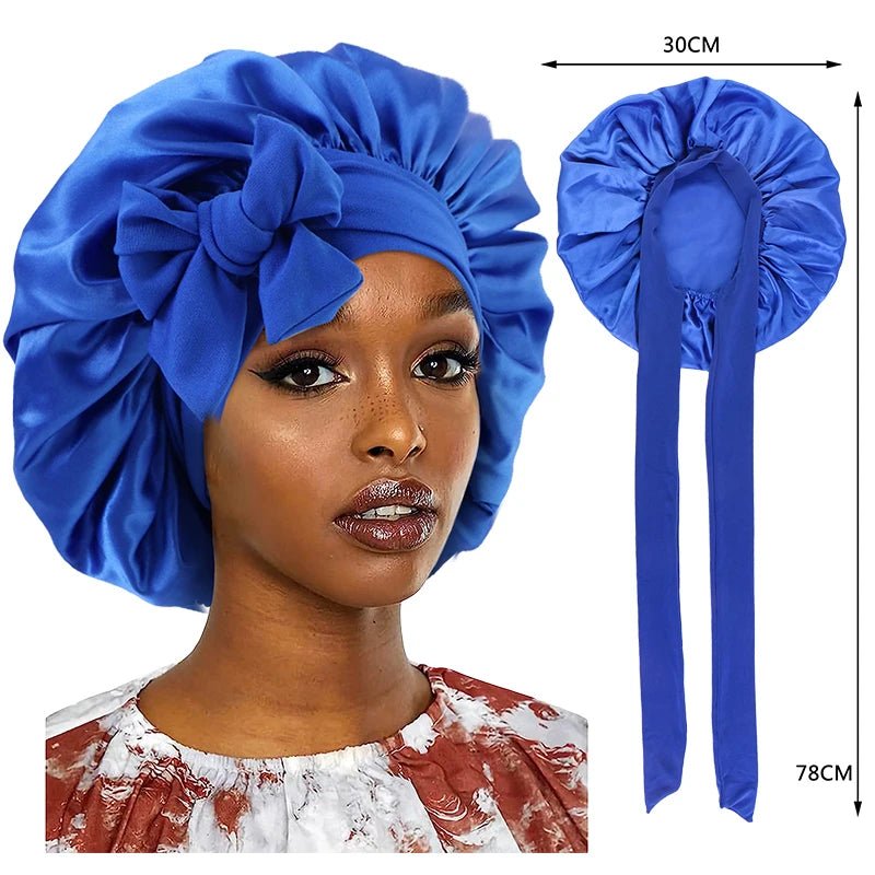 Satin Sleep Bonnet - Wide Band - BeyoutifulSpot®
