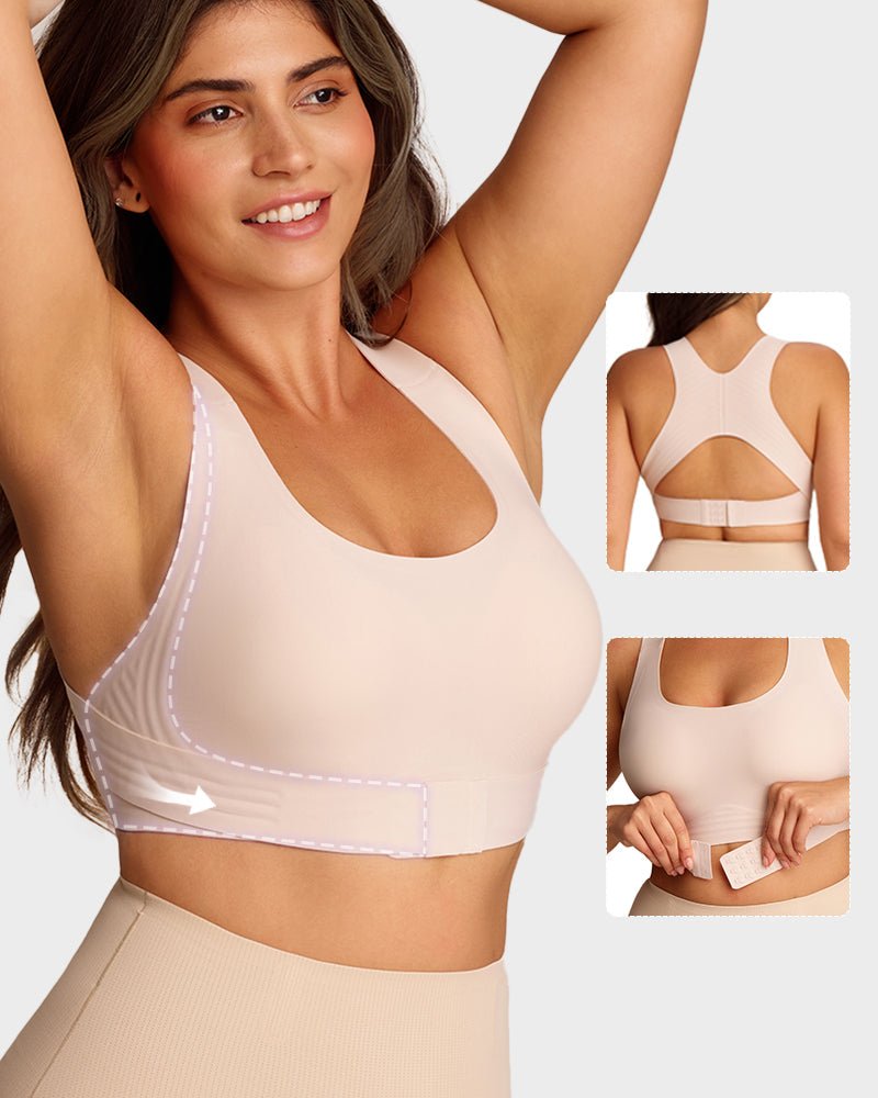 Sculpt Posture Bra — Wireless Front-Closure - BYS