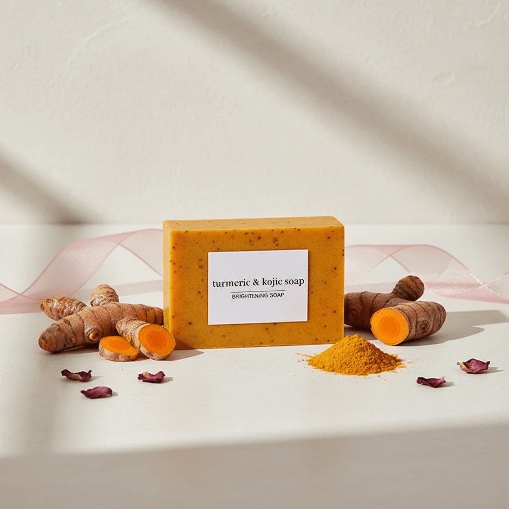 Turmeric Kojic Soap - Brightening Exfoliator - BeyoutifulSpot®